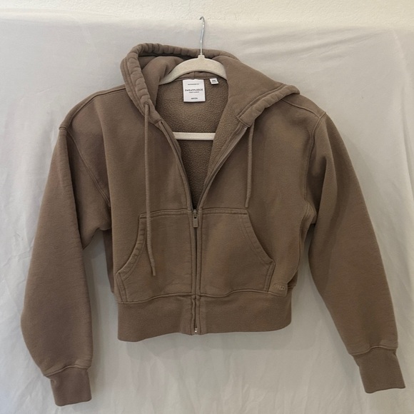 Aritzia Tops - Aritzia Boyfriend for sweatfleece Hoodie size 2XS